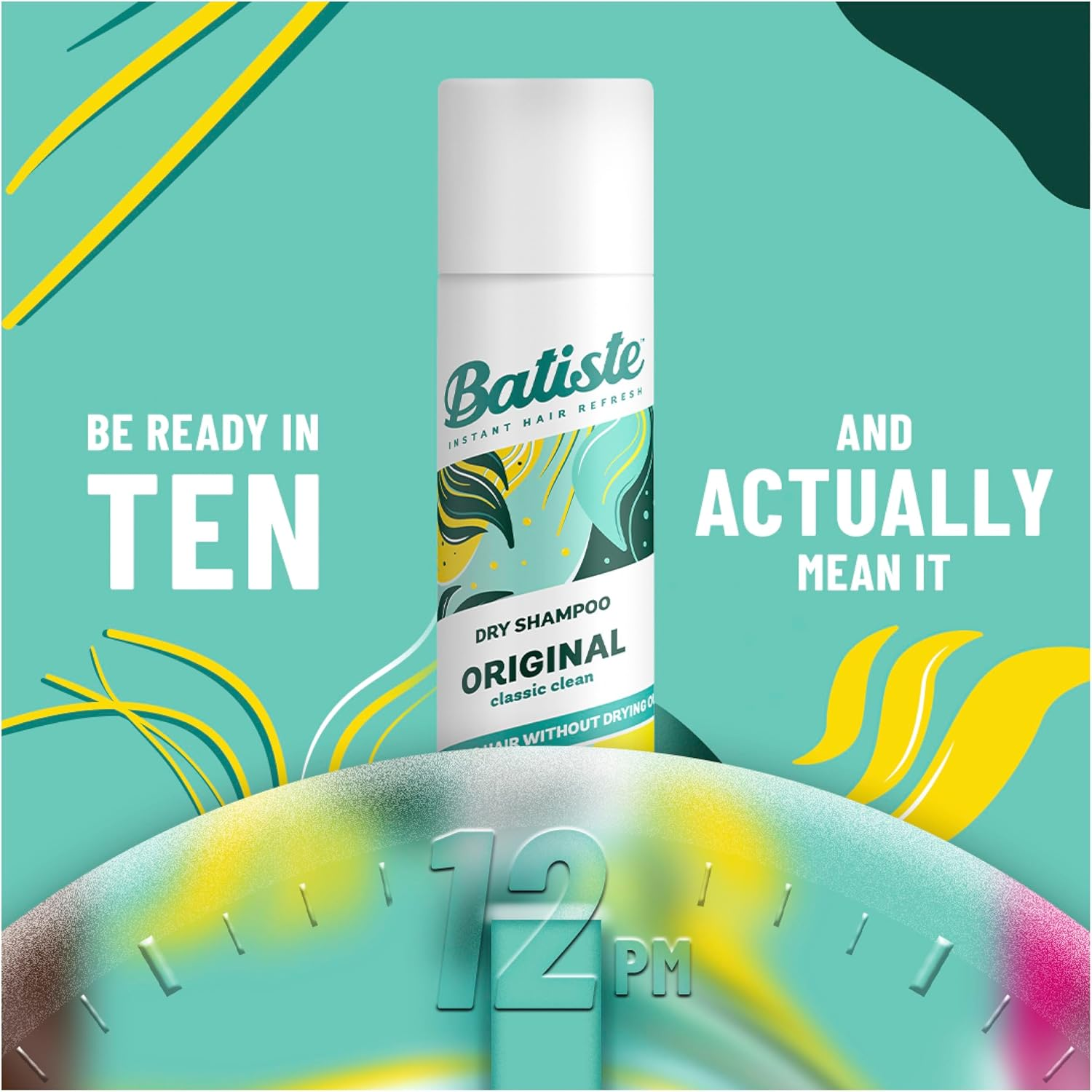 Batiste Dry Shampoo Favourites Bundle, 3X 350Ml - Original, Tropical & Eden Bloom Scents, Instantly Refreshes Oily Hair, Adds Volume & Texture, Quick Hair Fix for All Hair Types image number 3