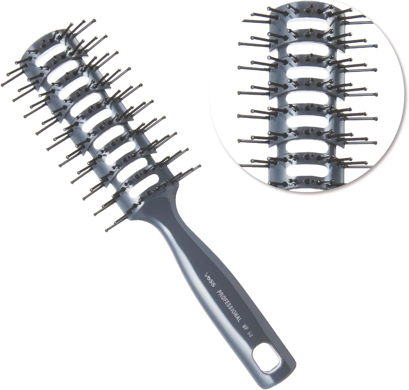 Vess Industrial VP-80 Ceramic Styling Brush, Made in Japan, Hair Brush image number 3