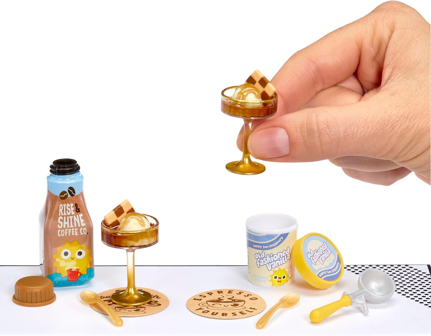 Mga&rsquo;S Miniverse Make It Mini Cafe Series 5 - Includes 1 Ball, Collect All 8, Mini Collectibles, Blind Packaging, DIY, Resin Play, Replica Food, for Collectors & Children Ages 8+, NOT Edible image number 4