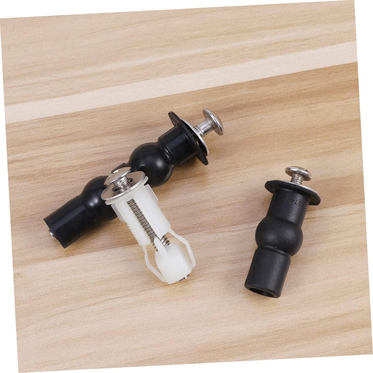 STOBAZA Toilet Lid Screw Fixed Fittings Pack Rubber Nylon Expansion Screws for Toilet Accessories Bathroom Wc Seat Repair image number 6