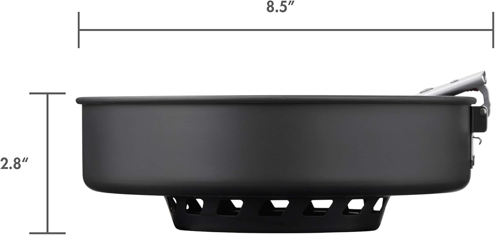 MSR Windburner 8-Inch Ceramic Nonstick Camping and Backpacking Skillet image number 5