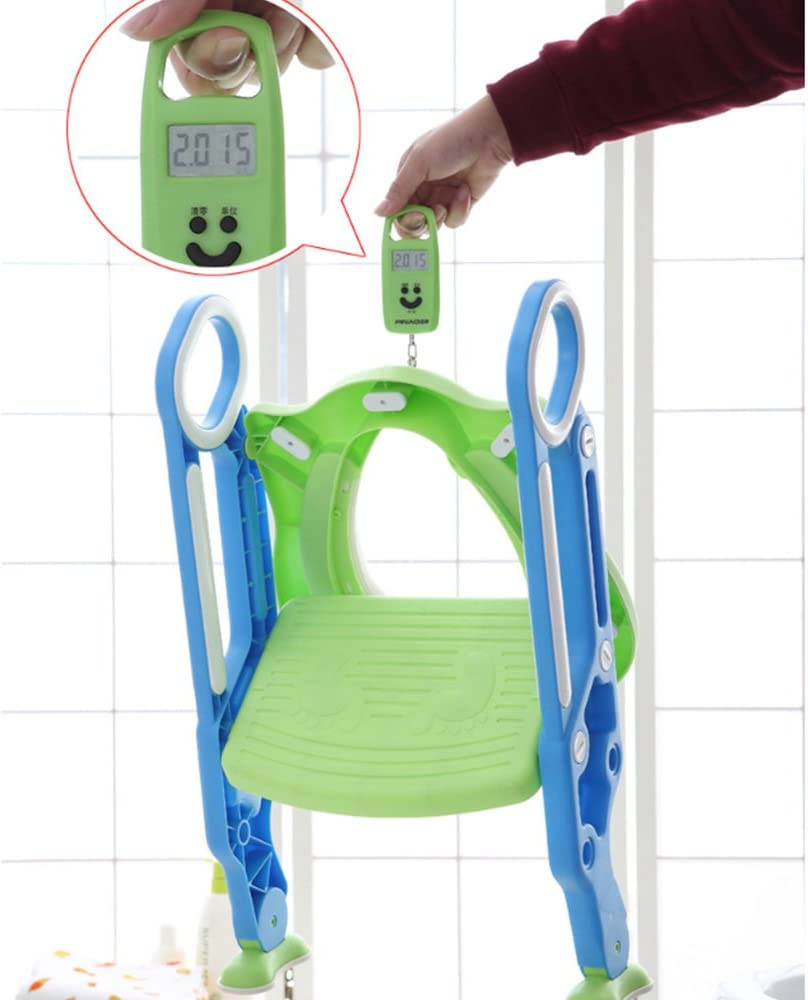 Potty Training Seat for Kids, ITOY&IGAME Toilet Seat for Potty Training Step Trainer Ladder Toilet Training Potty Seat Sturdy Comfortable Built in Non-Slip Steps Soft Pad for Baby Boys Girls