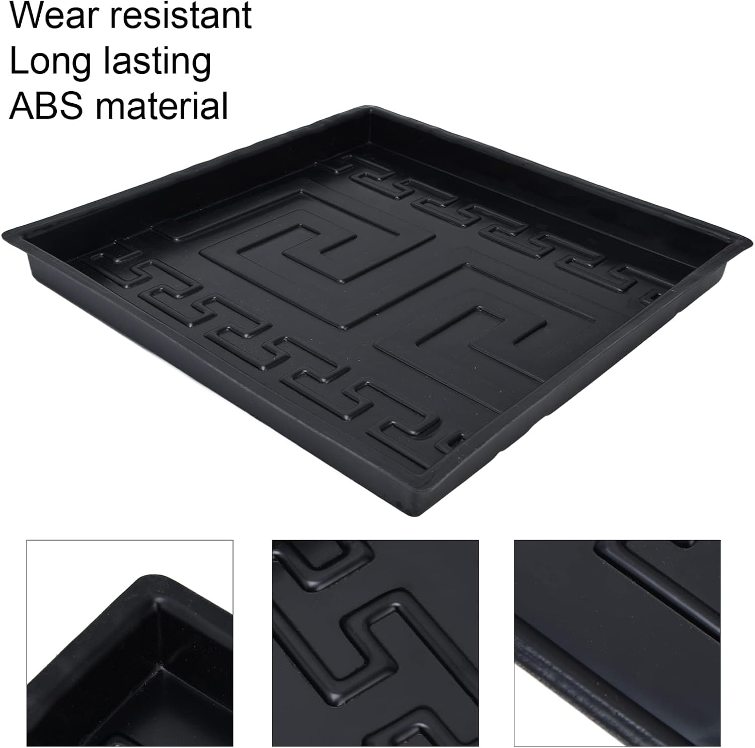 Garden Paving, ABS Floor Path Maker Concrete Paver Stepping Stone Mould Reusable DIY Path Walk Maker for Patio Backyard Garden 12.9 X 12.9 X 1.0In