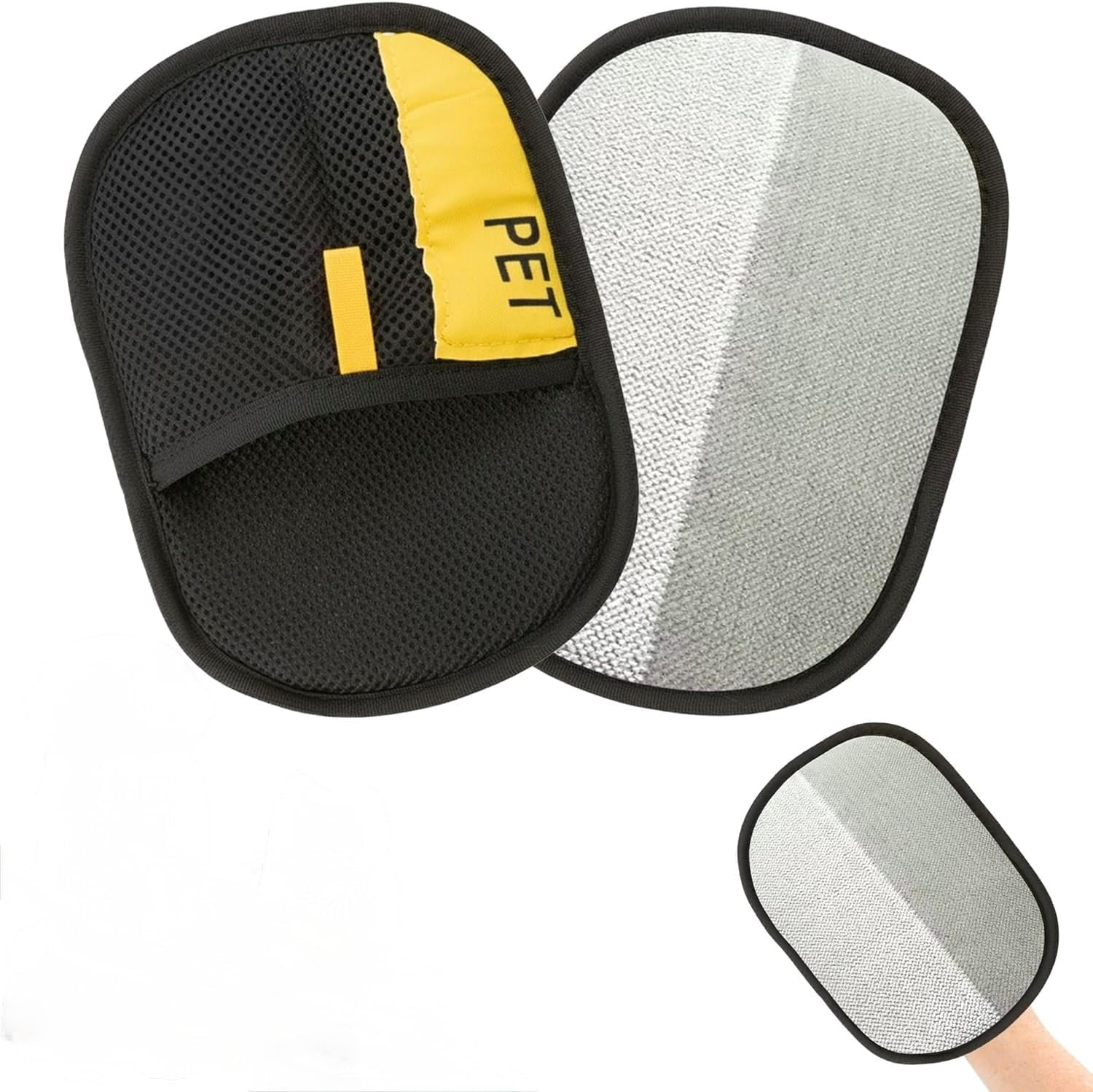 Pet Hair Removal Glove - Reusable Hair Remover for Cats & Dogs - Electrostatic Grooming Glove for Clothes, Sofa & Car image number 2