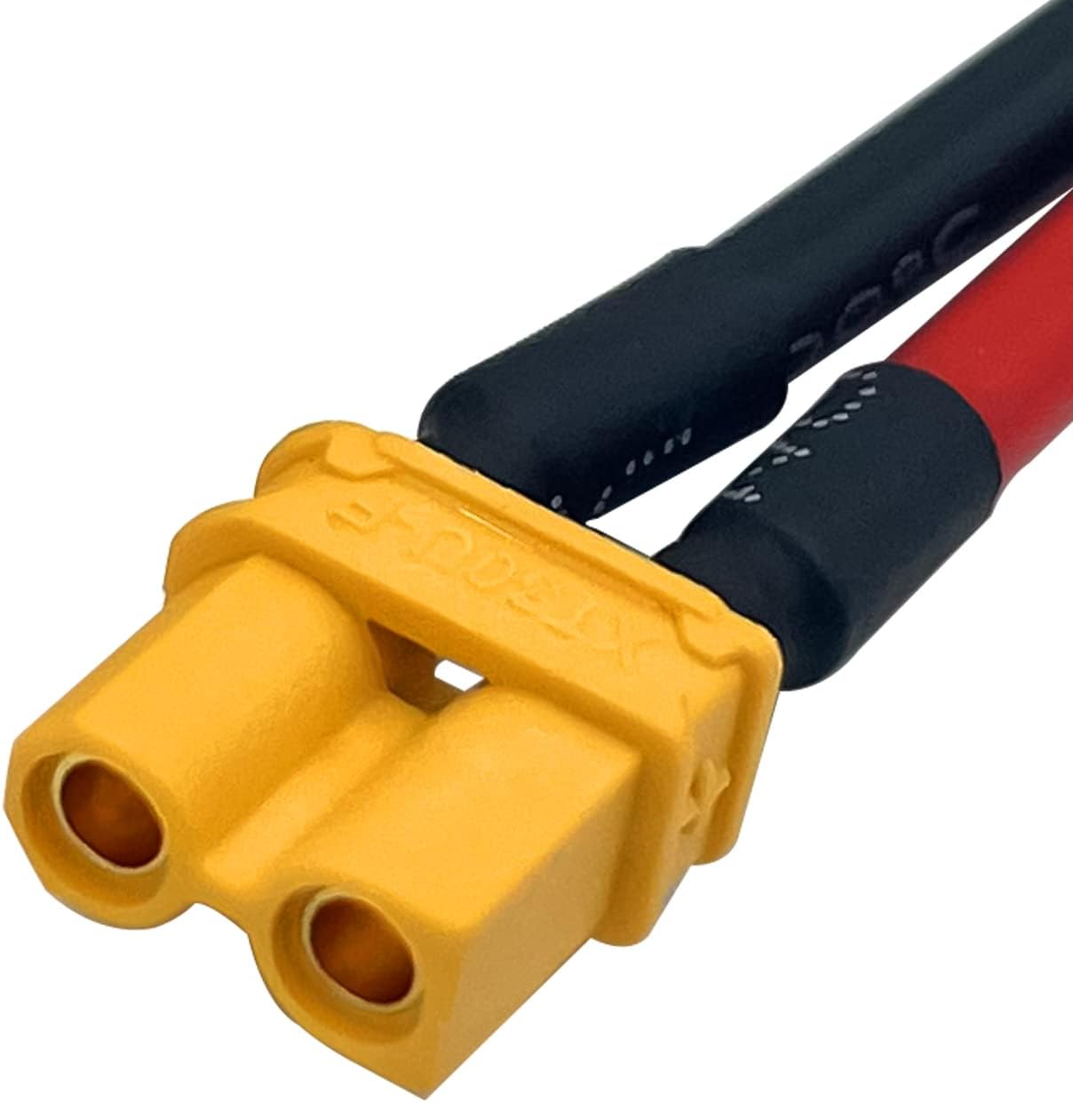 Amass XT30 U-F/M Male to Female Plug Extension Cable Lead Silicone Wire 1M 16AWG Lithium Battery Plug Connector(3.28Ft) image number 3