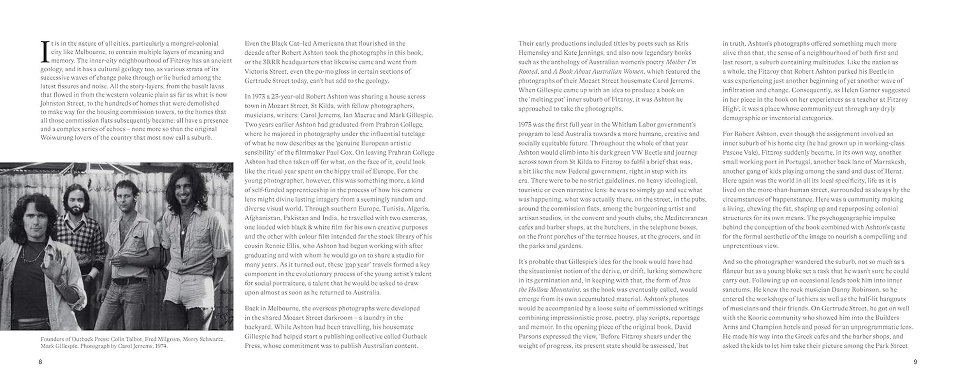 Fitzroy 1974: Fifty Years after the Hollow Mountains