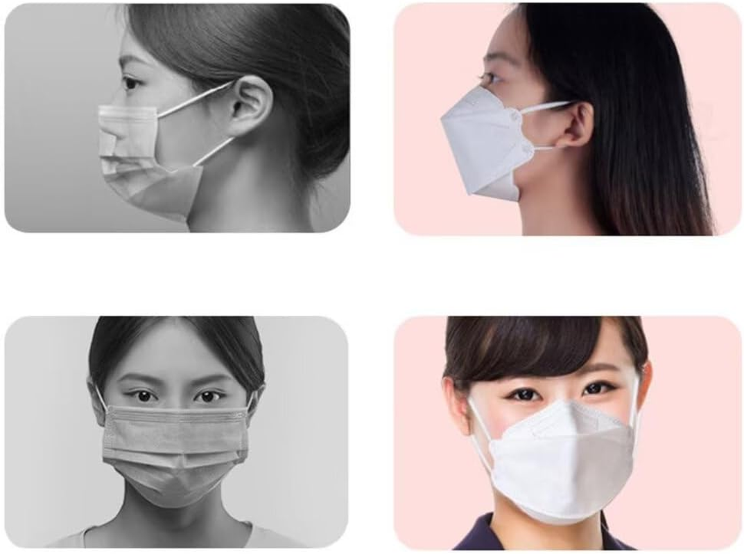 4-Ply KF94 Breathable Face Masks 3D Mouth Shields Filter