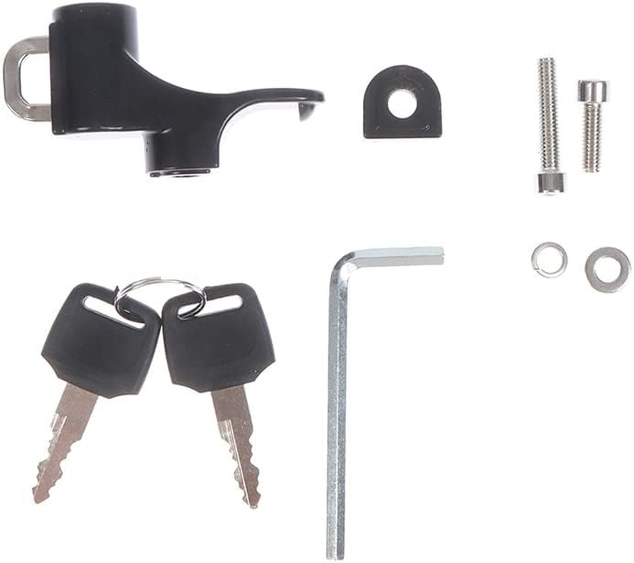 Motorcycle Universal Helmet Lock Handlebar 22-26Mm Anti-Theft Security Motorbike Replacement Accessories image number 1