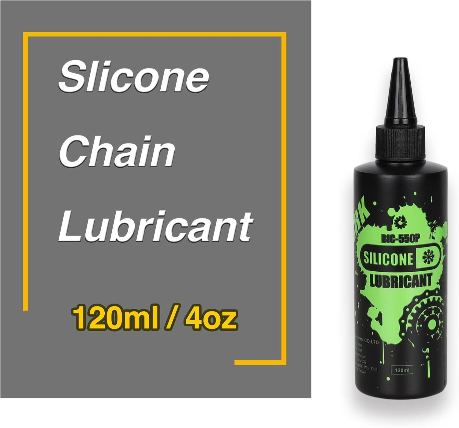 Cyclingdeal Bike Silicone Chain Lubricant Bicycle Maintenance Greaser Oil - 120Ml image number 6