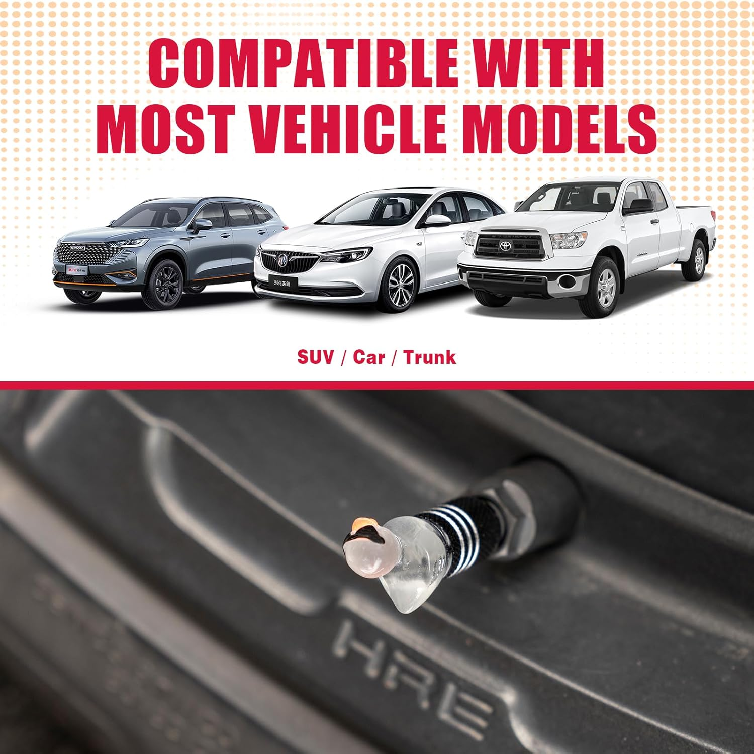 Rislobx 4Pcs Tire Valve Stem Cap Cover for Car SUV Truck, Valve Cover with Funny Duck Sunglasses, Decorative Tire Valve Caps Wheel Accessories (Black Sunglasses Duck) image number 3