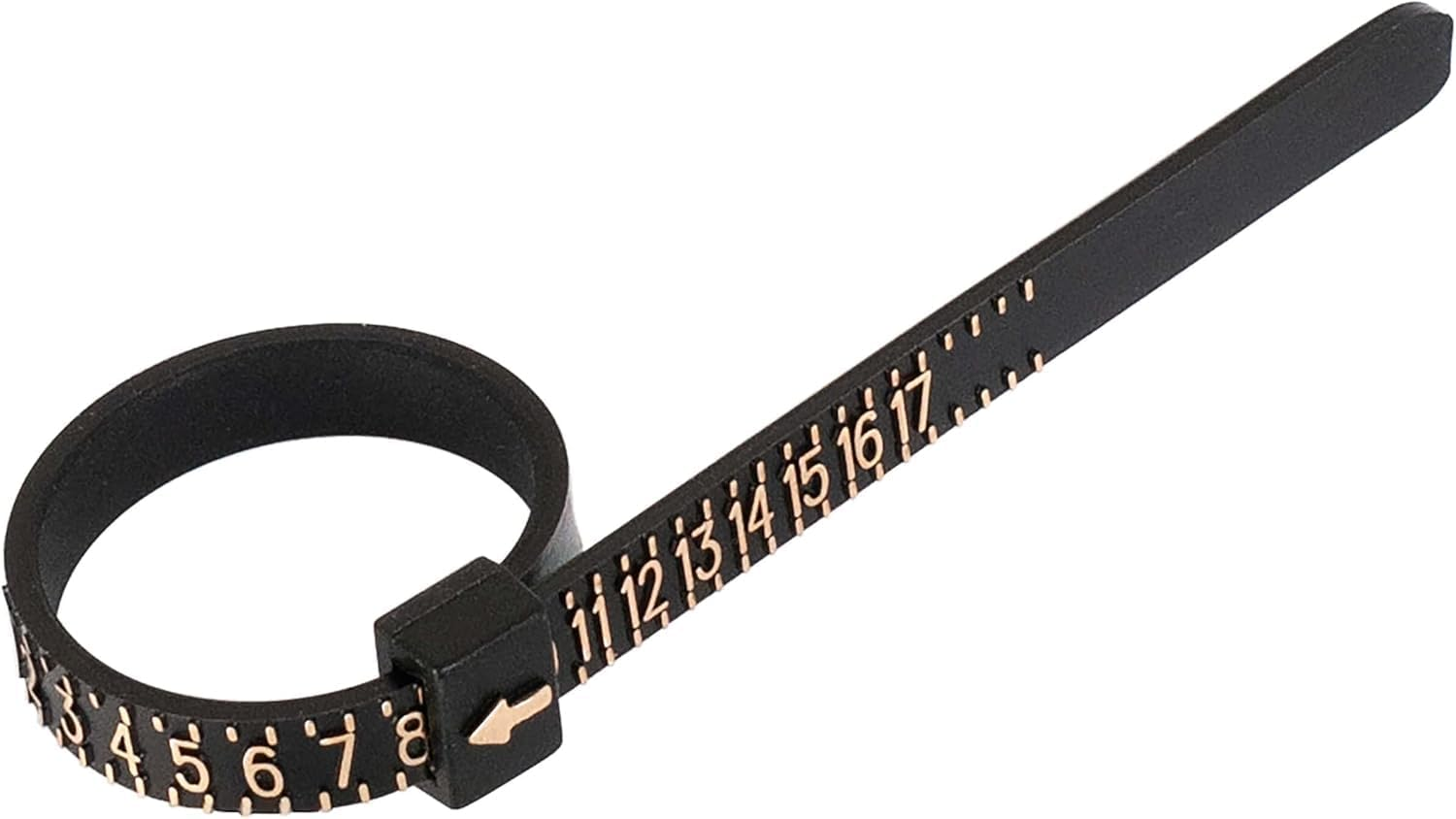 Ring Sizer Measuring Kit &ndash; 1-Pack Jewelry Sizing Tool, Supports Ring Sizes from 1 to 17 image number 2