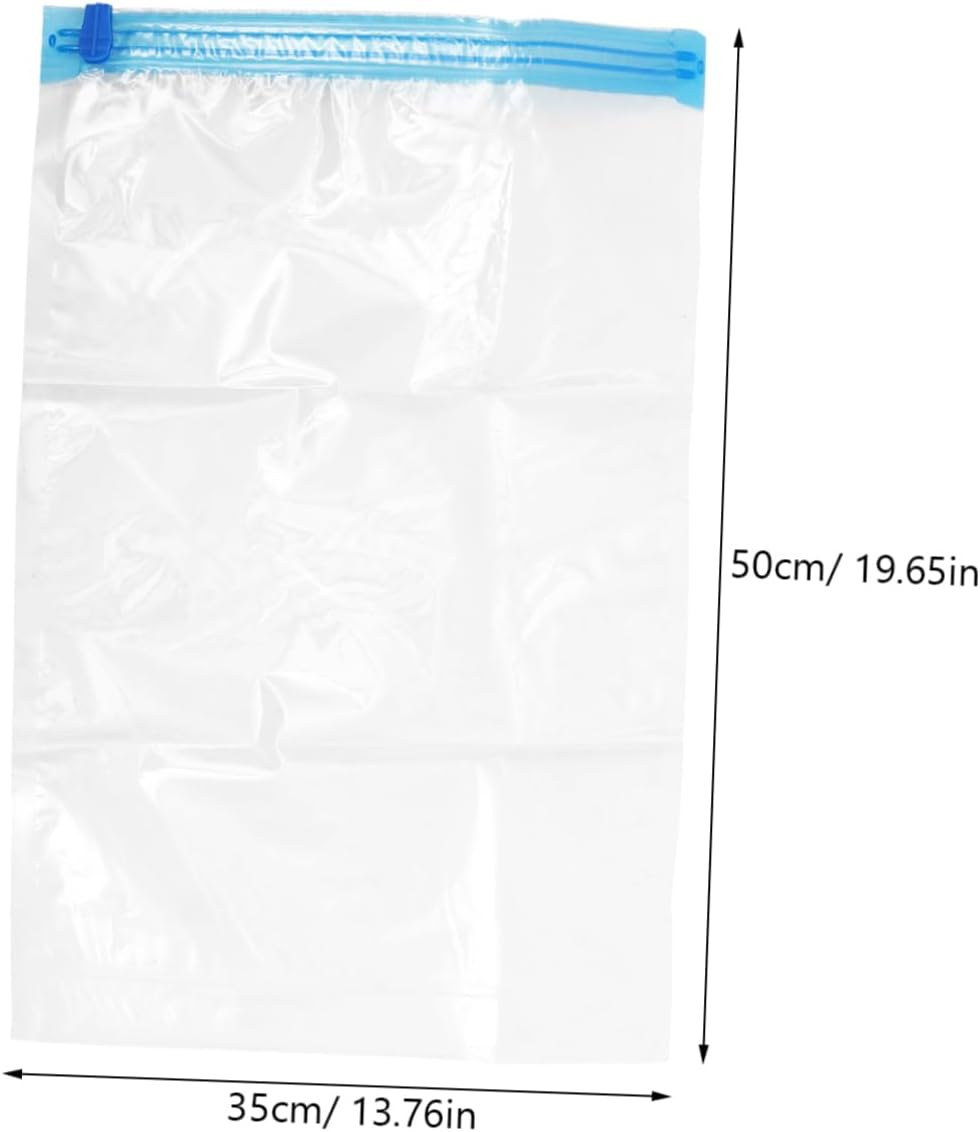 WATIIFUFU 5Pcs Travel Storage Bag Vacuum Sealing Compression Bags for Clothes Hand Roll image number 6