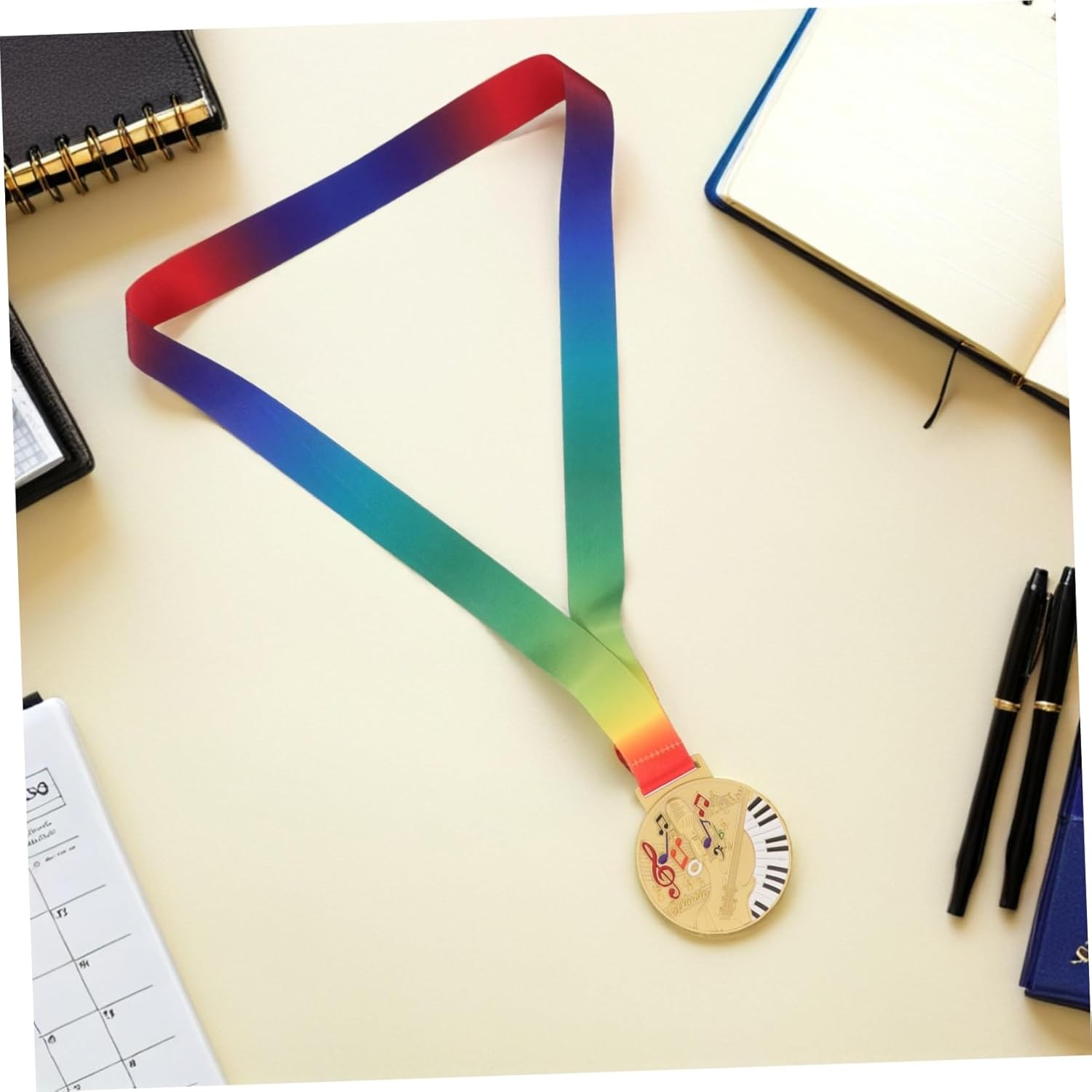 For Boys and Girls Competition Supplies Zinc Alloy Realistic Medal Students for Piano Singing Dance Contests image number 5