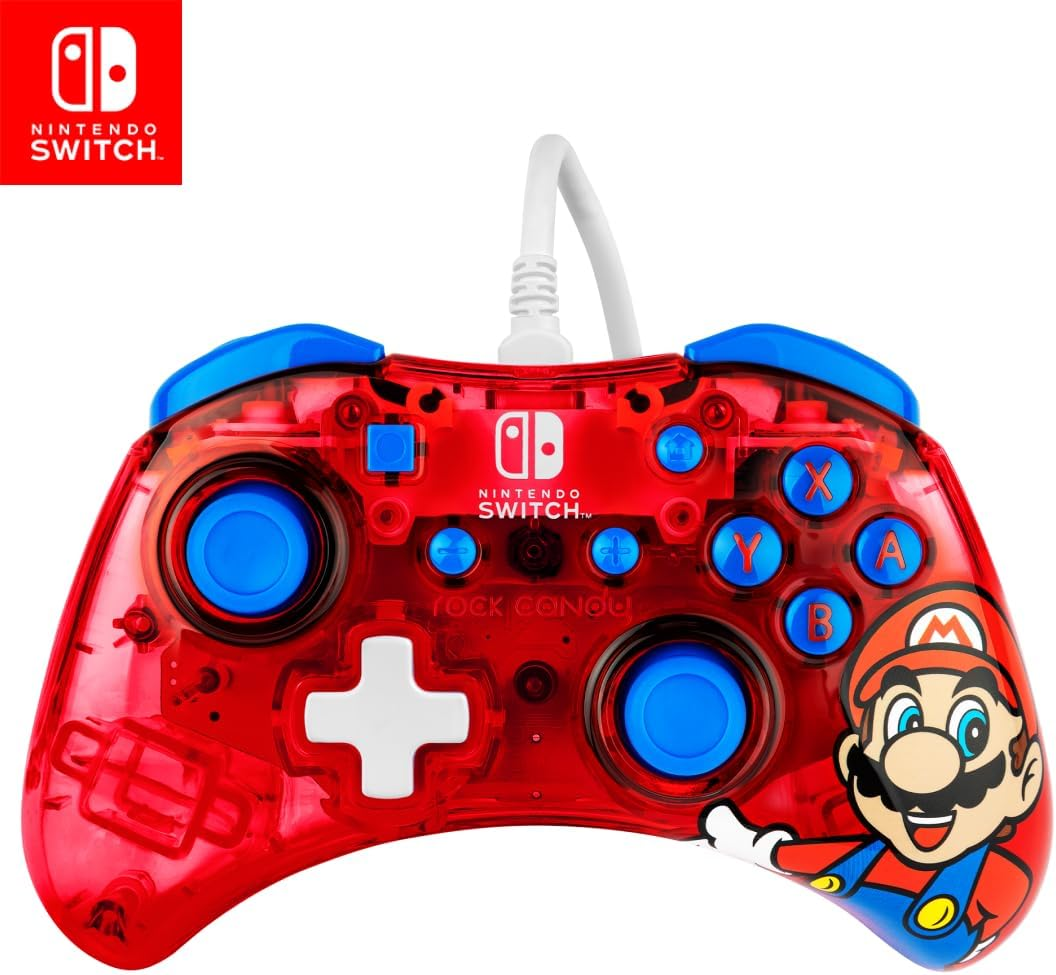 Rock Candy Wired Controller Mario Red - Nintendo Switch image number 4
