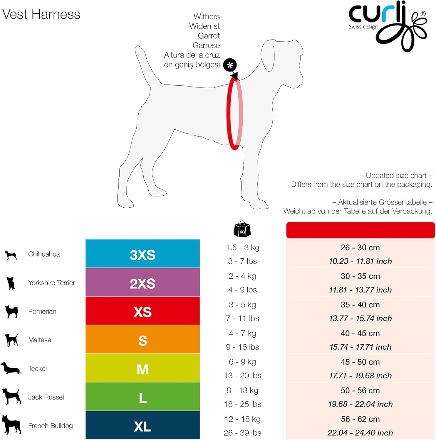 Curli Dog Harness Vest, Air Mesh image number 2