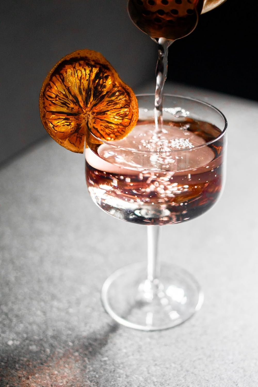 Little Gemz Natural Dried Blood Orange Slices | Citrus Cocktail Garnish, Teas, Baking & Grazing Boards | 80G