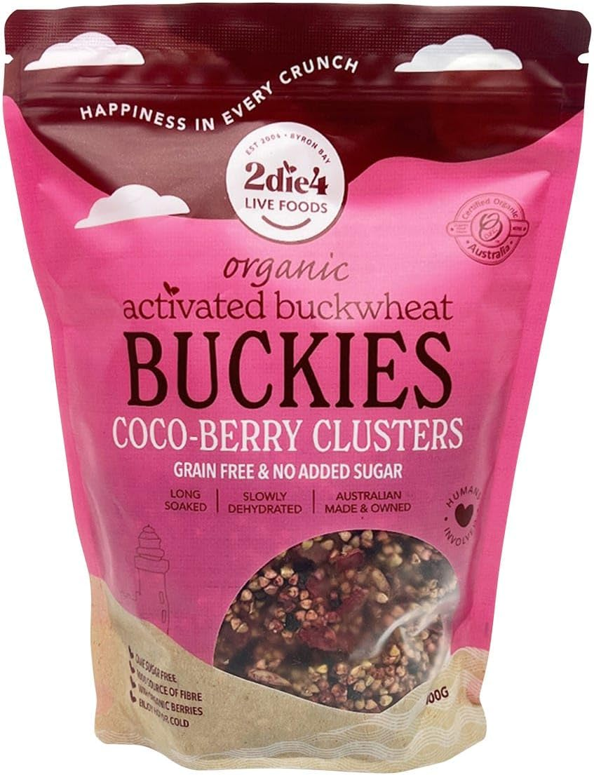 Activated Organic Buckies - Coco-Berry 400G