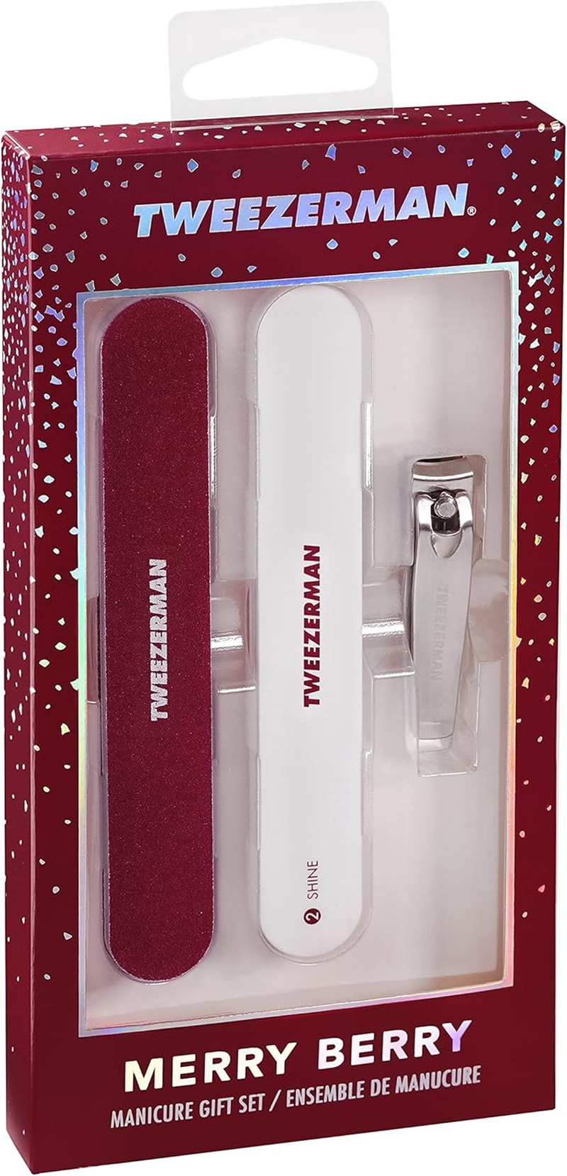 Tweezerman Merry Berry Manicure Set image number 3