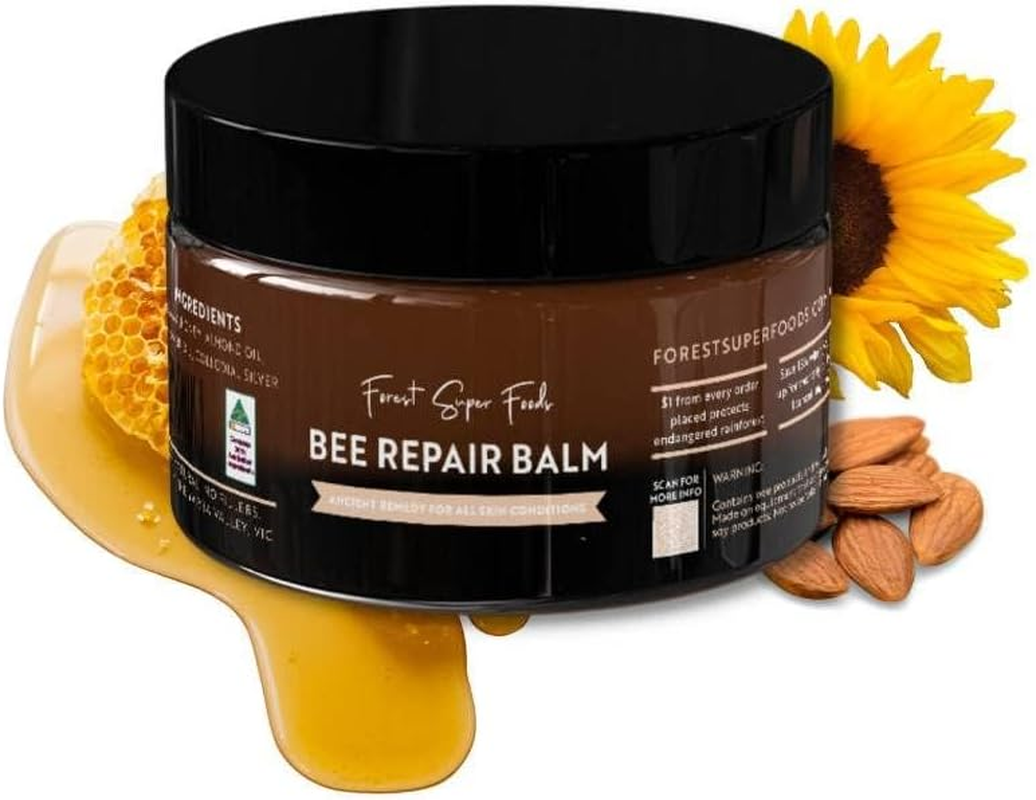 Forest Super Foods Bee Repair Balm | 60G | All Natural | Great for Everything Including Chaffing, Dry Lips and Hands and Repair Cracked Skin image number 1