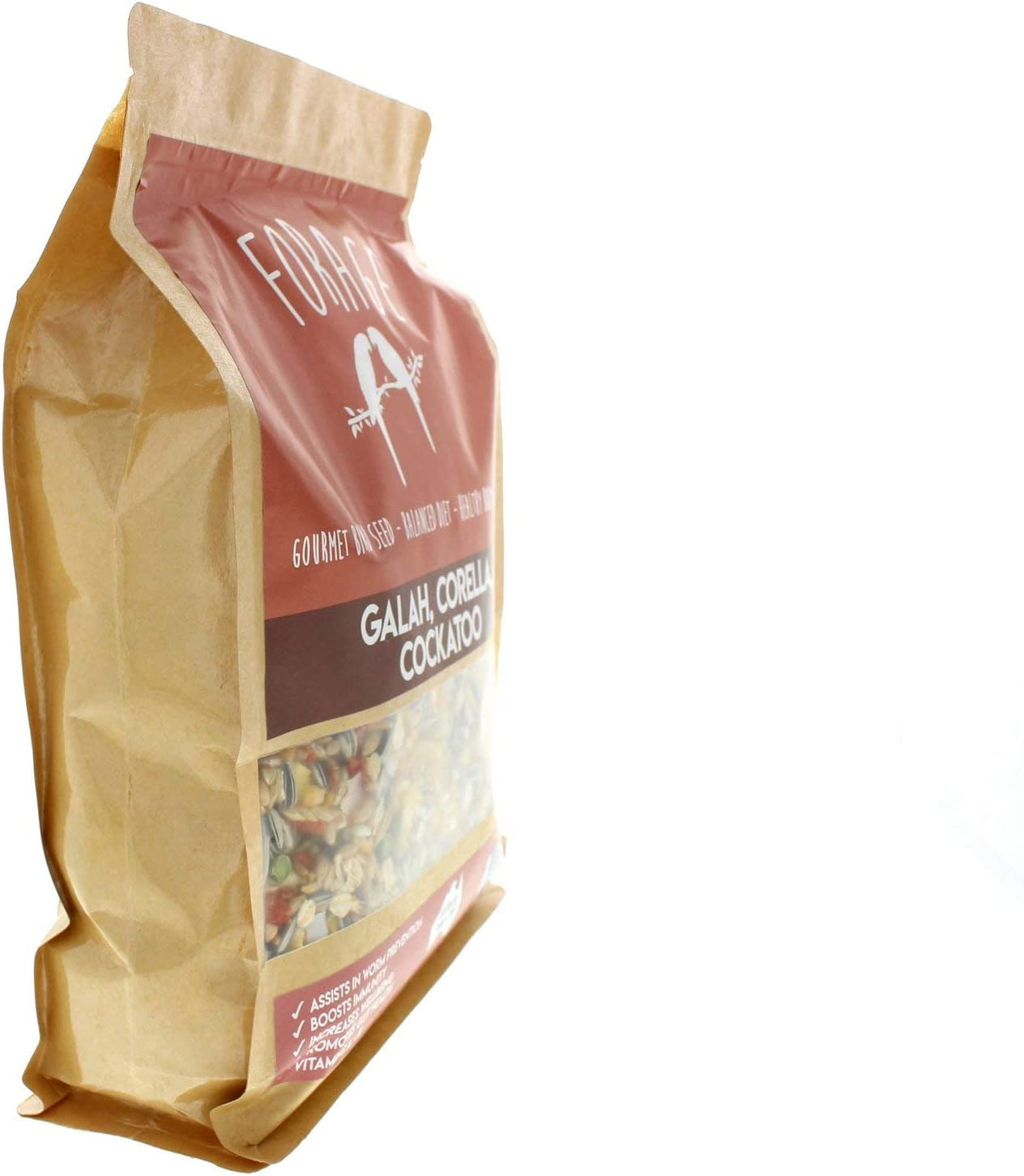 Forage Cockatoo, Galah & Corella 1.75Kg Bird Food Millet Seed Australian Made image number 1