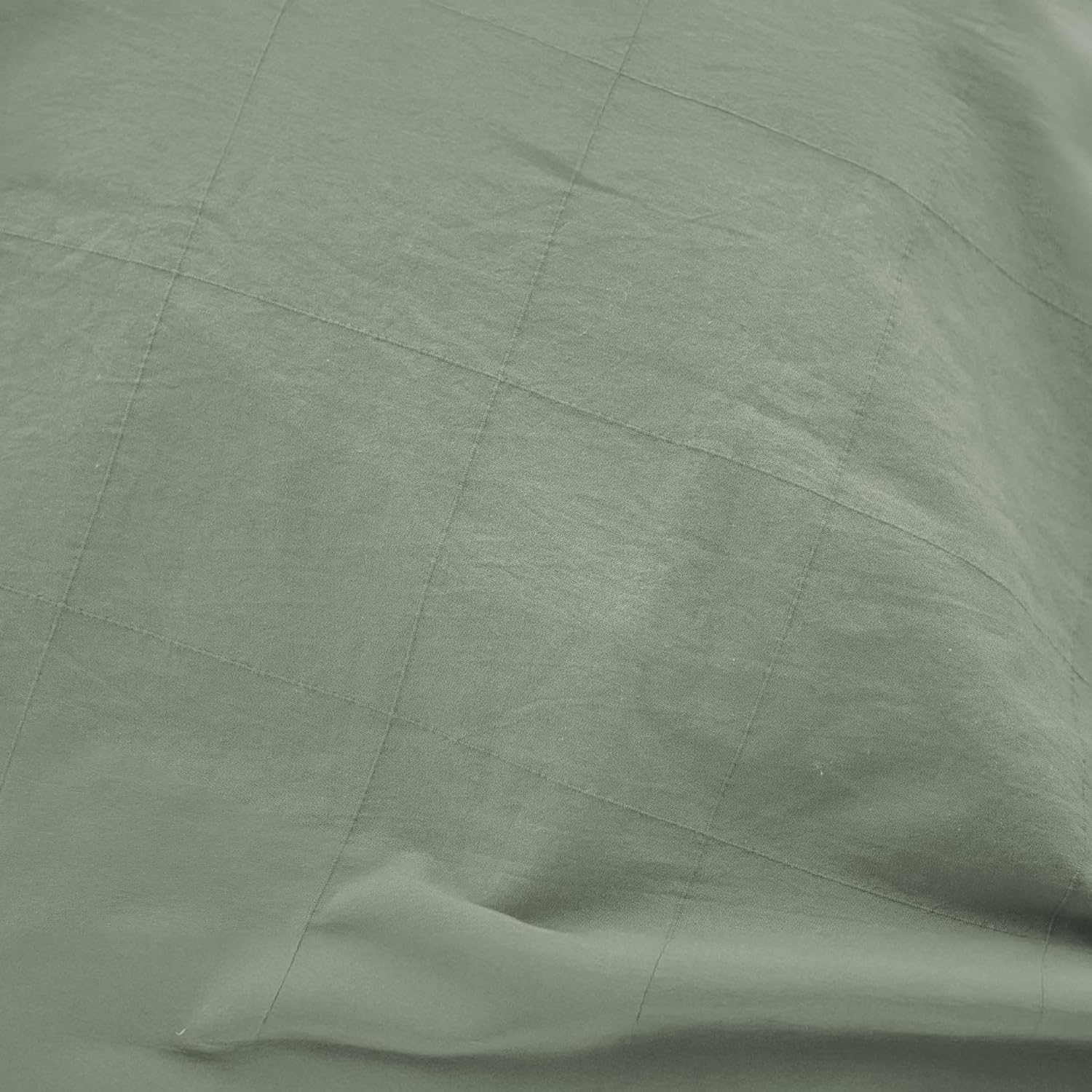 Douceur D'Int&eacute;rieur, 3 Piece Bedding Set (240 X 220 Cm) Linella Sage 100% Cotton Washed image number 1