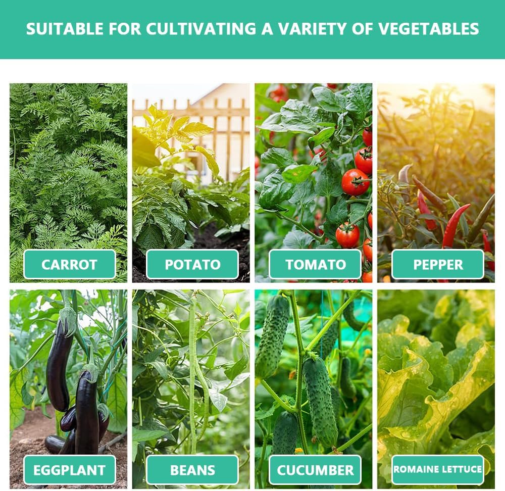 4 Pack Seed Starter Trays 160 Cells Plant Germination Tray with Adjustable Dome Lid, Seedling Starter Growing Tray Mini Propagator Greenhouse Plant Growing Trays with Tools image number 4