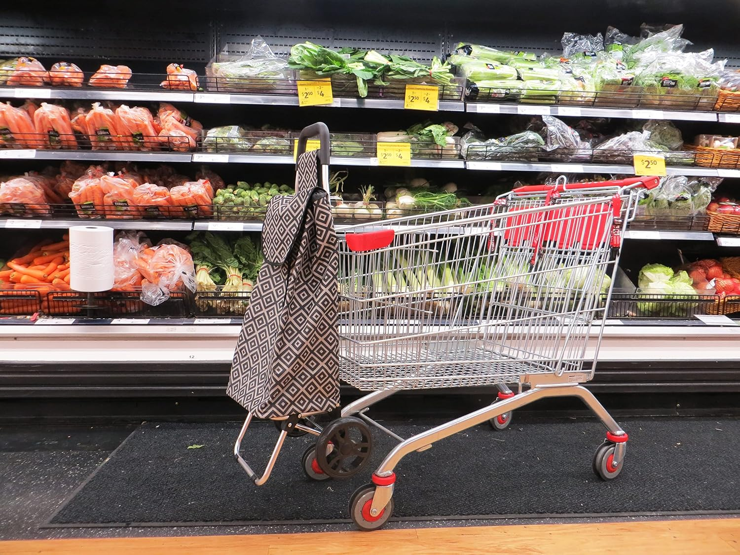 Karlstert Gokart Shopping Trolley, 43 Litre Capacity, Abstract image number 4