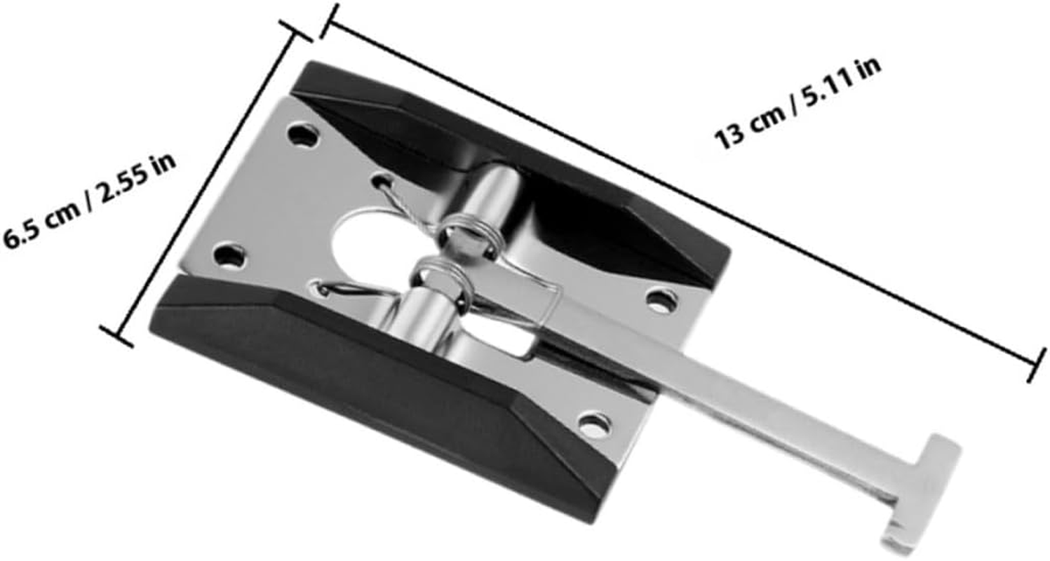 2 Sets Stainless Steel Rv Door Holder Cargo Trailer Latch Heavy-Duty Metal Hook Installation Truck Door Retainer for Efficient Cargo Transport