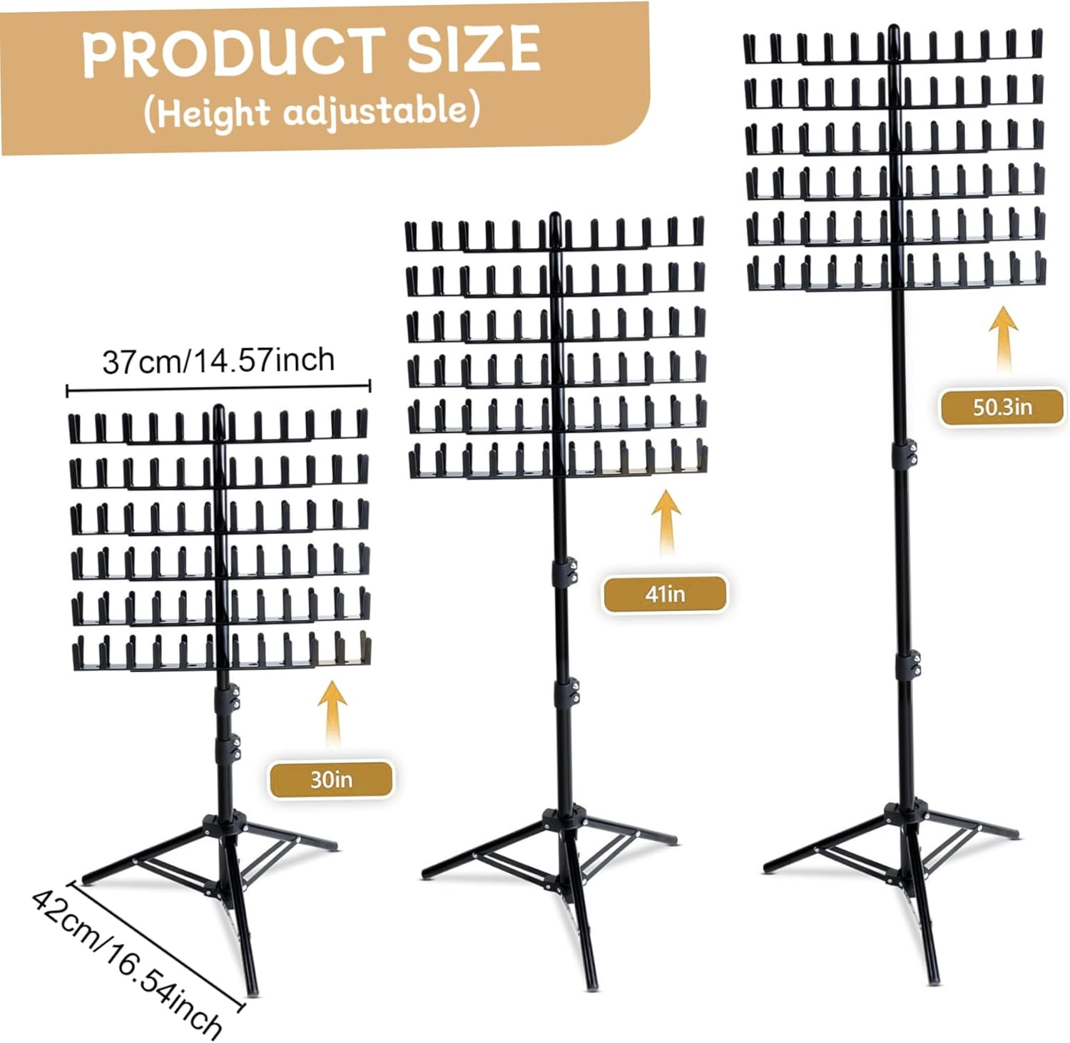 Braiding Hair Rack Height Braiding Rack 144 Pegs Braiding Rack 2-Side Hair Divider Rack for Braiding Hair Separator Stand Stylist Display Stand image number 3