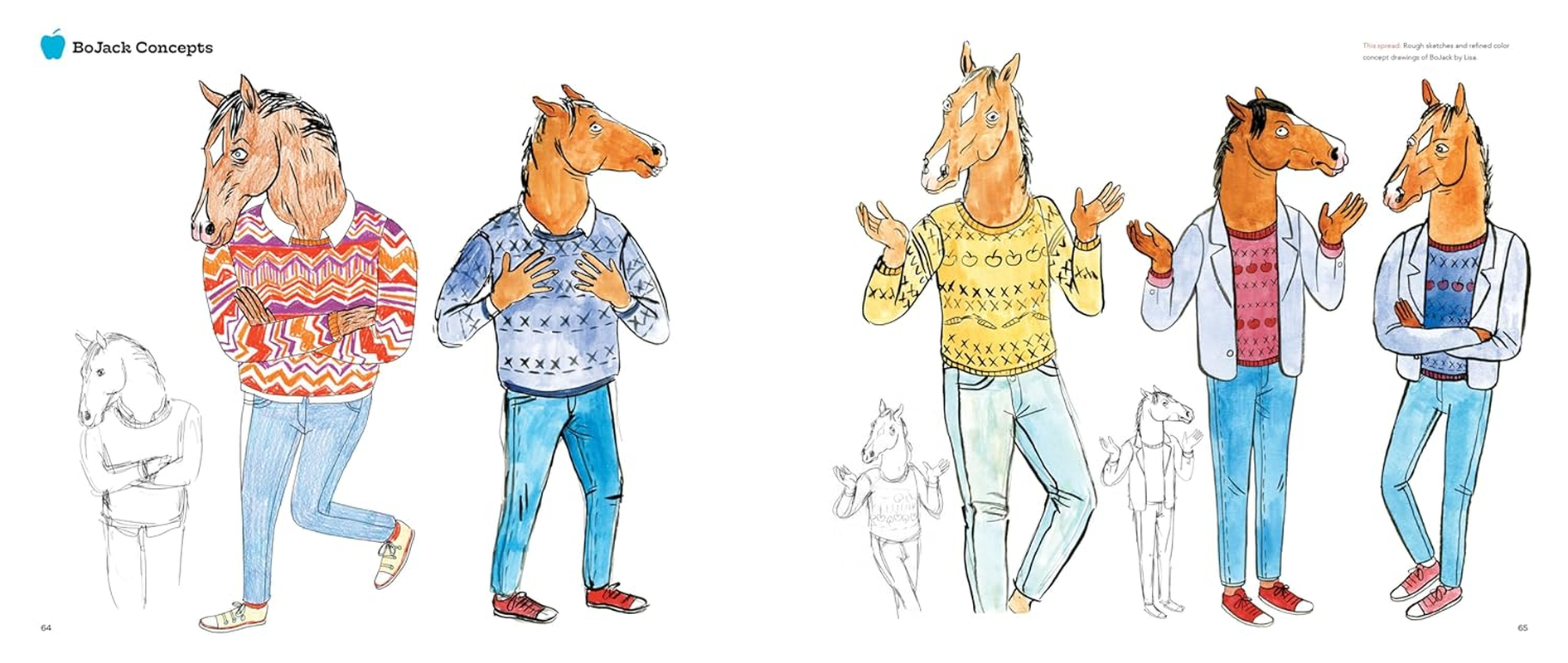 Bojack Horseman: the Art before the Horse