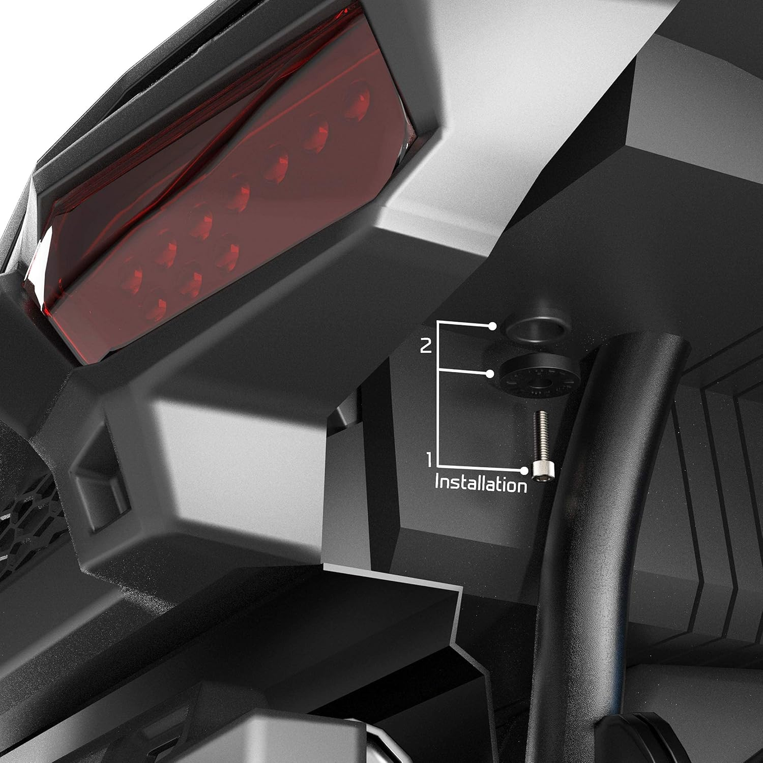 Litt Industries the Stud Solid Mount Lock N Ride Anchor System for Polaris RZR Pro XP Models - 2 Pack