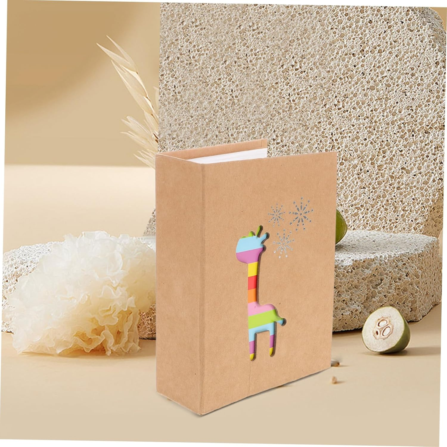 EXAOMBLE Photo Album for Photos Vintage Kraft Picture Album Easy-Insert Design for Birthday Parties and Family Events for Showers and School Activities image number 6