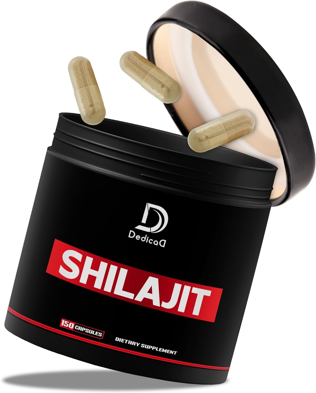 5000Mg Shilajit Capsules - Extract Shilajit Supplement - 150 Vegan Capsules of 5 Month Supply image number 1