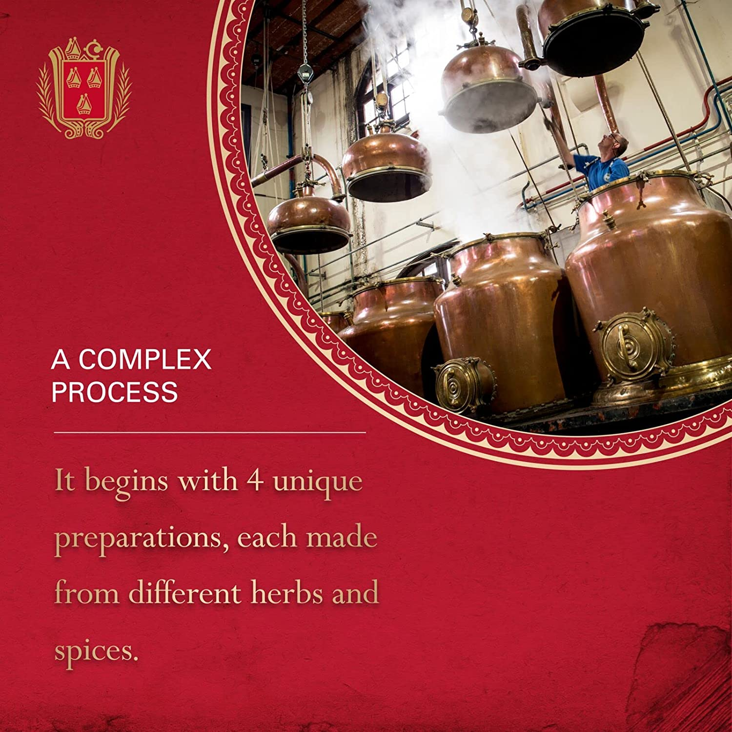 B&eacute;n&eacute;dictine D.O.M. French Liqueur, 40% ABV, 70Cl / 700Ml, Made from a Secret Recipe of 27 Traditional Roots, Herbs & Spices, Notes of Light Honey, Citrus & Soft Almond image number 1