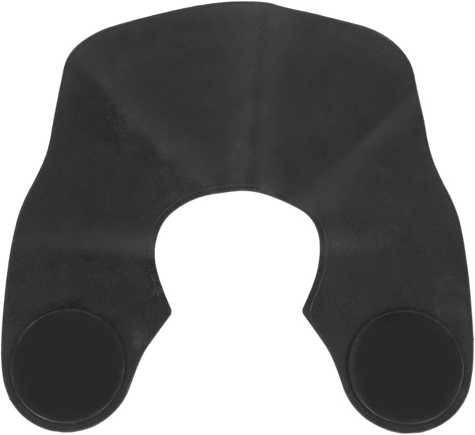 Hair Cutting Collar, Silicone Salon Hairdressing Pad Haircut Guard Shield Rubber Neck Weighted Dye Cape Wrap Closure Waterproof Shawl for Barber Shop Home Stylist Shampoo Coloring Styling Accessory image number 4