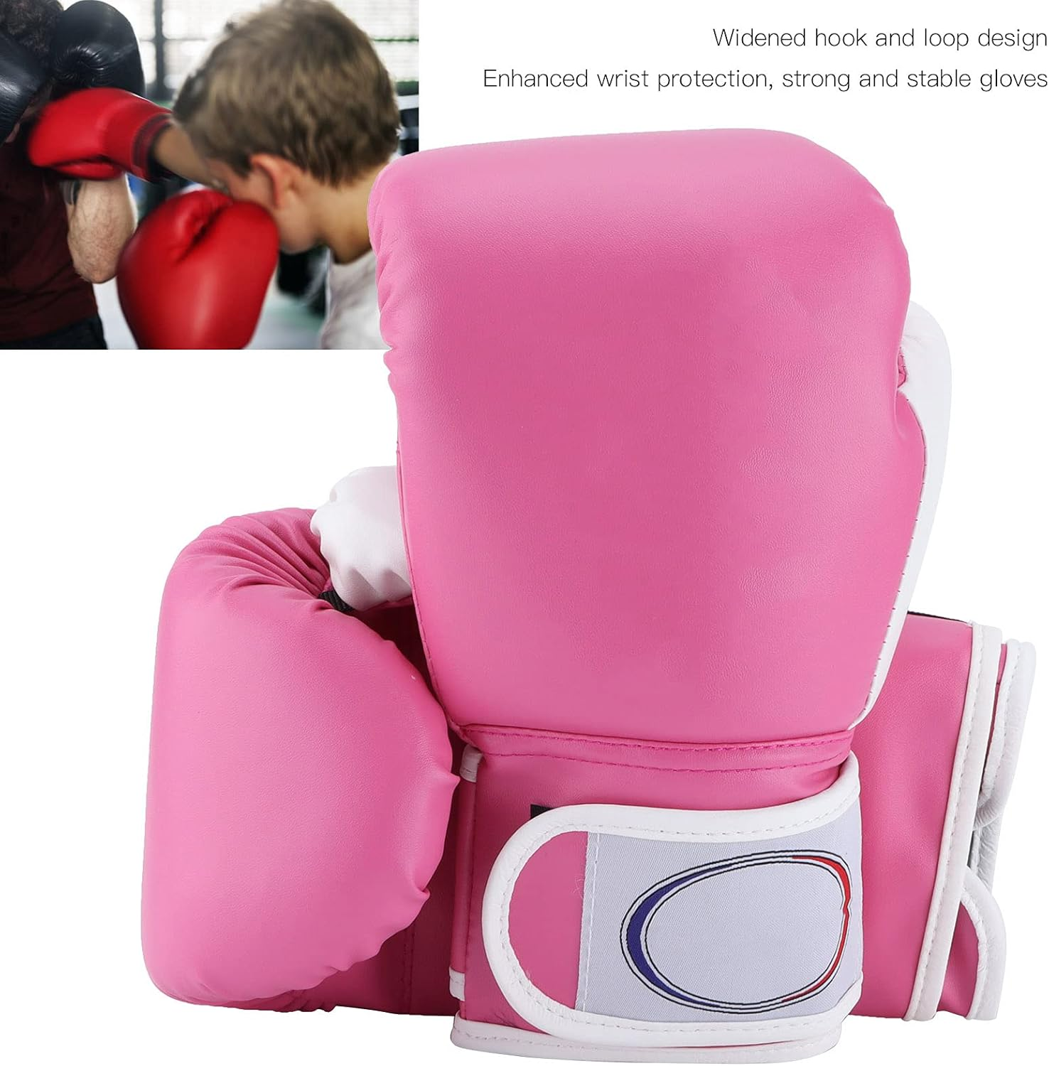 Kids Boxing Gloves, Boxing Training Gloves Soft Breathable Training Sparring Gloves for Training() image number 4