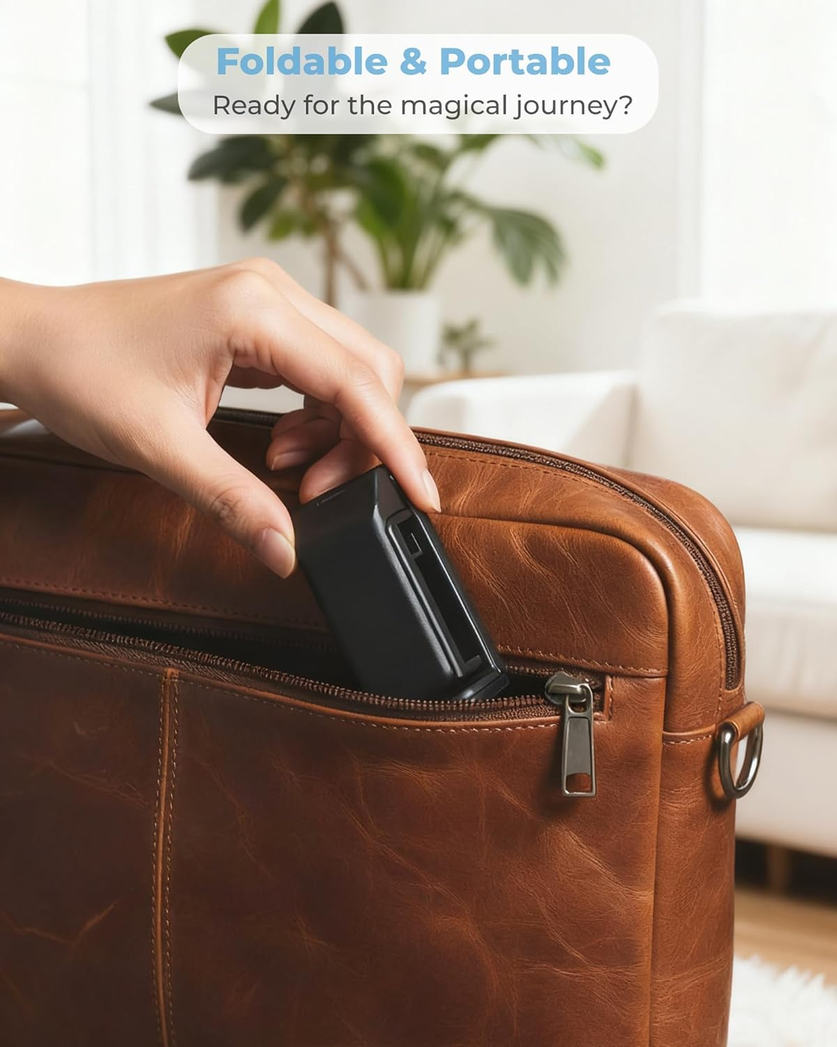 EKOWEE 2 Pack Universal in Flight Airplane Phone Holder Mount, Hands Free Viewing with Multi-Directional Dual 360 Degree Rotation, Pocket Size Must Have Airplane Travel Essential Accessory for Flying image number 2