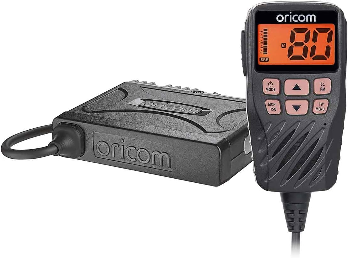 Oricom Bundle Pack: UHF360 5 Watt UHF CB Radio with Controller Speaker Microphone and ANU215 6.5Dbi UHF CB Antenna and UHF2200 2 Watt Handheld UHF CB Radio Single Pack (UHF360BSH) image number 1