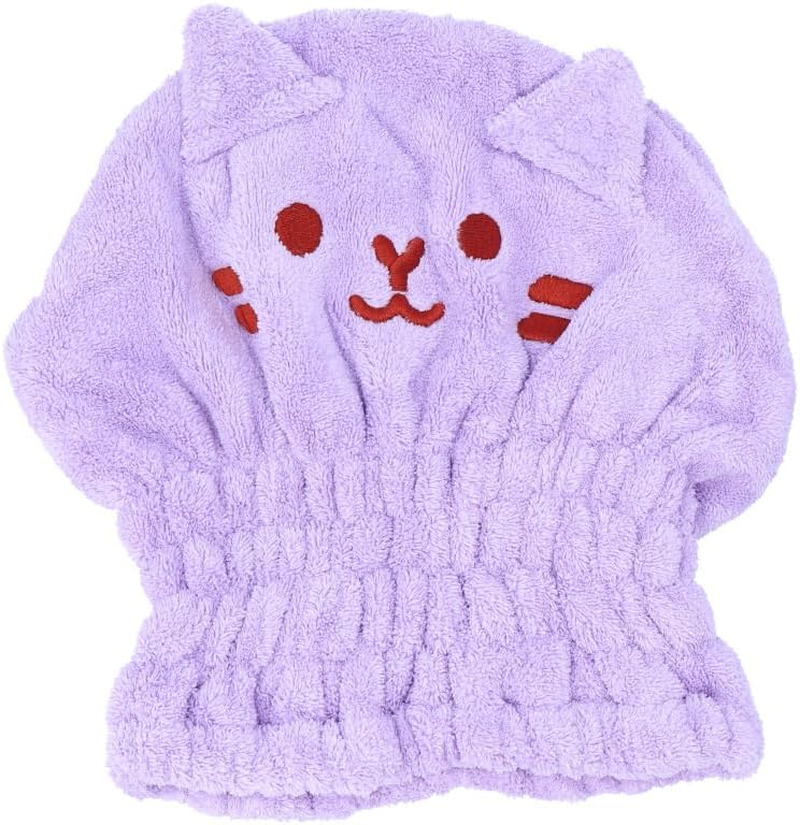 Hair Dry Cat Hair Dry Cap Purple image number 2