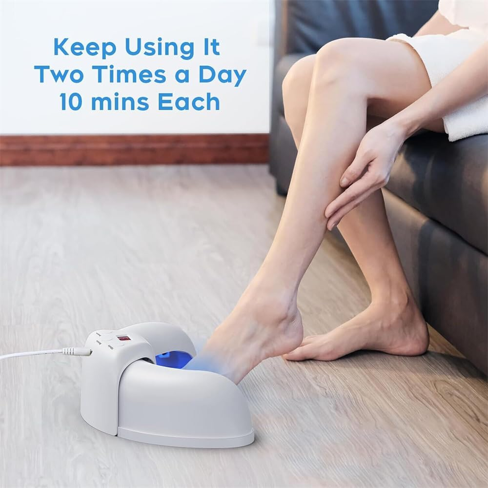 Nail Fungus Cleaning Laser Device Blue Light Nail Therapy for Fingernail Toenail image number 4