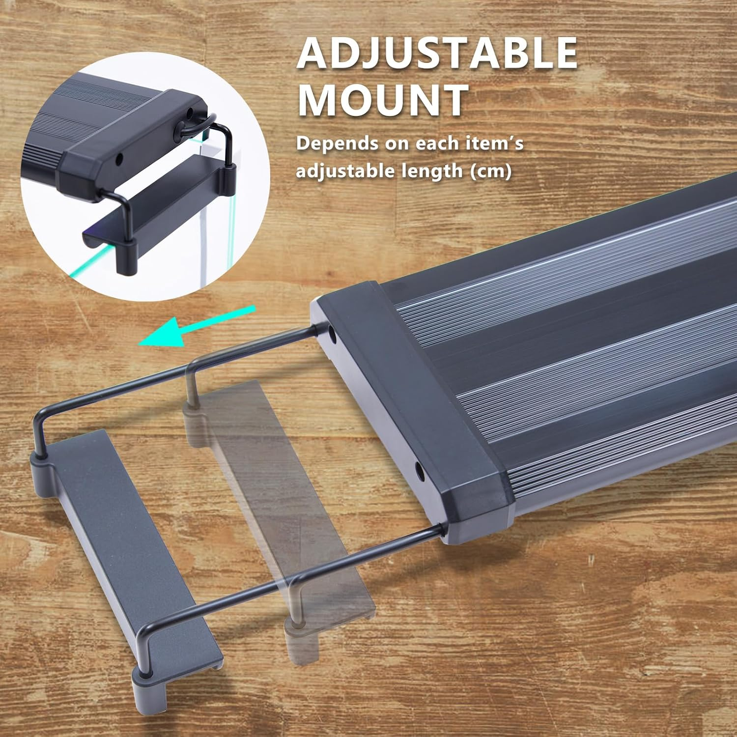 Dynamic Power 18W Aquarium Blue White LED Light for Tank 75-95Cm image number 5