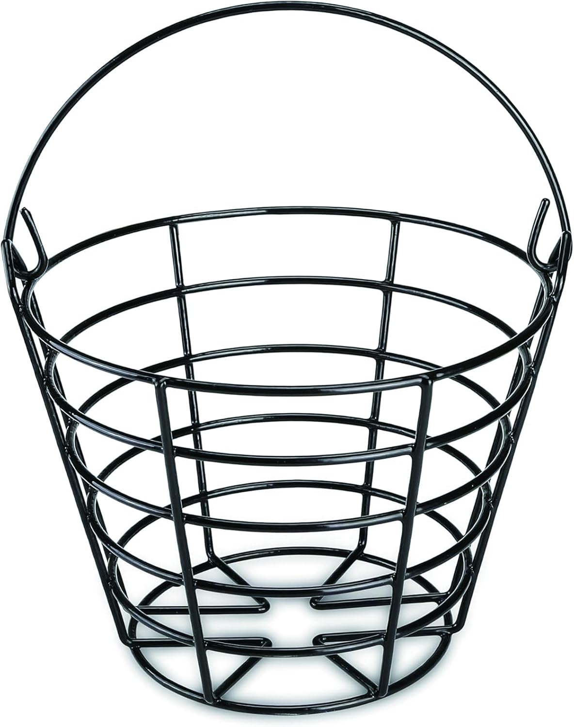 ENERKEEN Golf Ball Basket - Metal Range Bucket with Handle, Holds 50 Balls, Ideal for Men and Kids, Golf Ball Storage Container (Balls Not Included) image number 4