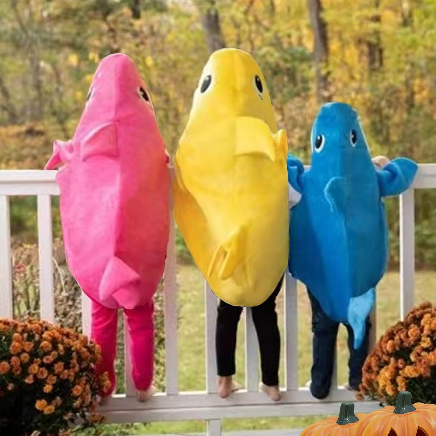 Toddler Halloween Costume Boys Shark Hooded Rompers Little Girls One Piece Jumpsuit for Birthday Gift image number 3