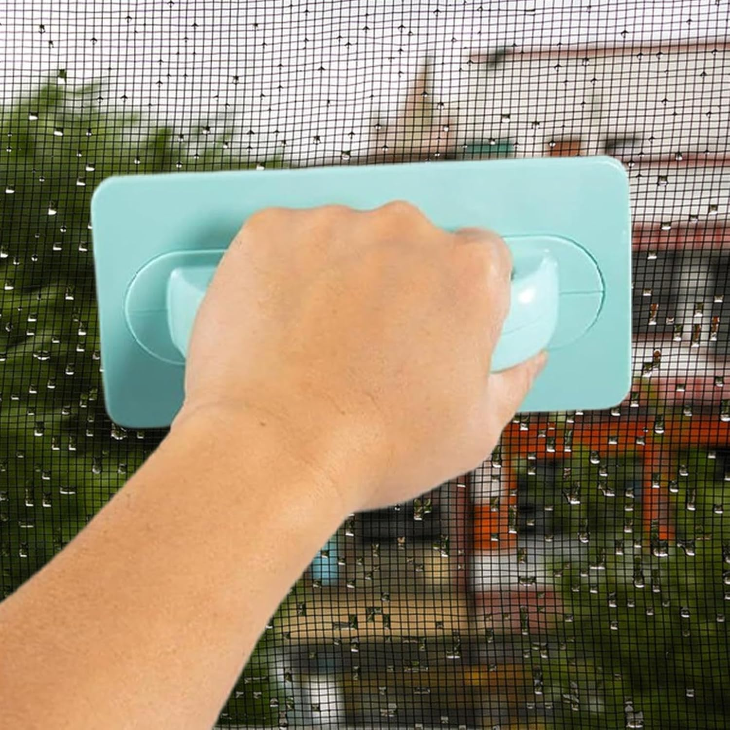 Sliding Door Track Cleaner - Window Screen Cleaner Brush - Professional Detachable Long Handle Scraper for Car Grout Vent Kitchen Fridge Bath Ceiling Glass Sink Oven image number 6