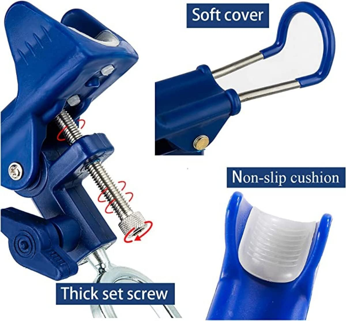 2Pcs Rod Holder Ground,Lake Bank Fishing Pole Stand,Fishing Rod Holder360 Degree Adjustable. image number 2