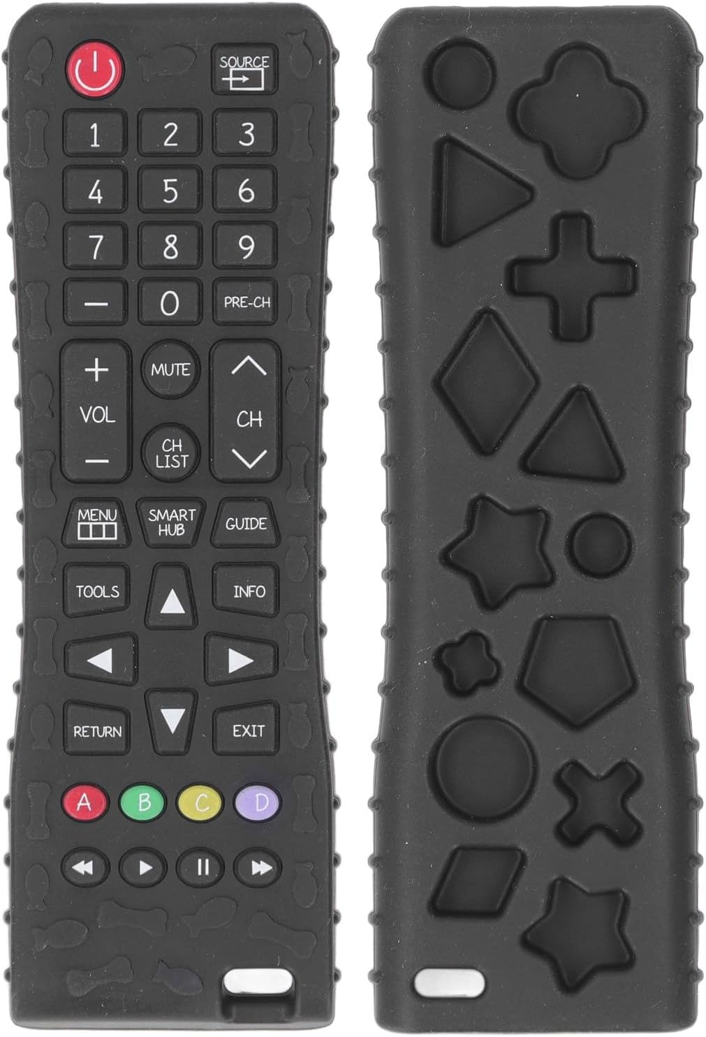 Remote Control Teether Toy, Different Textures Baby Remote Control Teether Toy High Simulation Various Buttons for Home Use image number 6