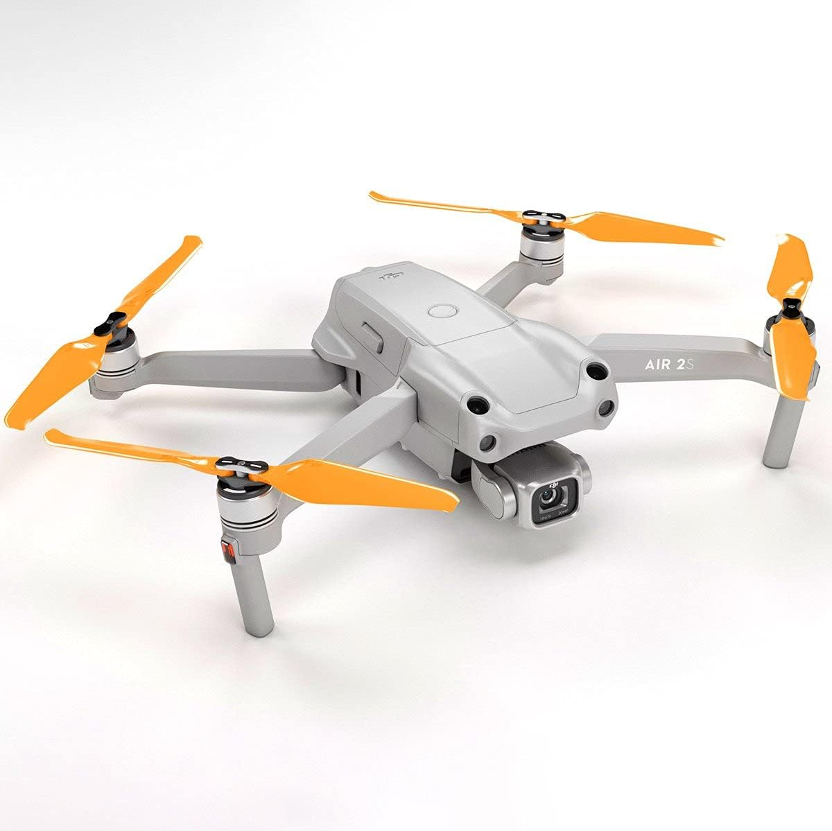 Master Airscrew Stealth Propellers for DJI Air 2S and Mavic Air 2 - Orange, 4 Pcs - Black image number 4