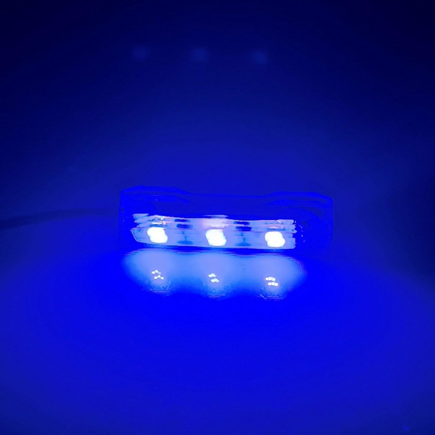 USB Aquarium Light, 5V USB Charging Small Fish Tank Light Plastic Portable LED Aquarium Light for Freshwater Office Desk Fish Tank (Colorful Light) image number 5