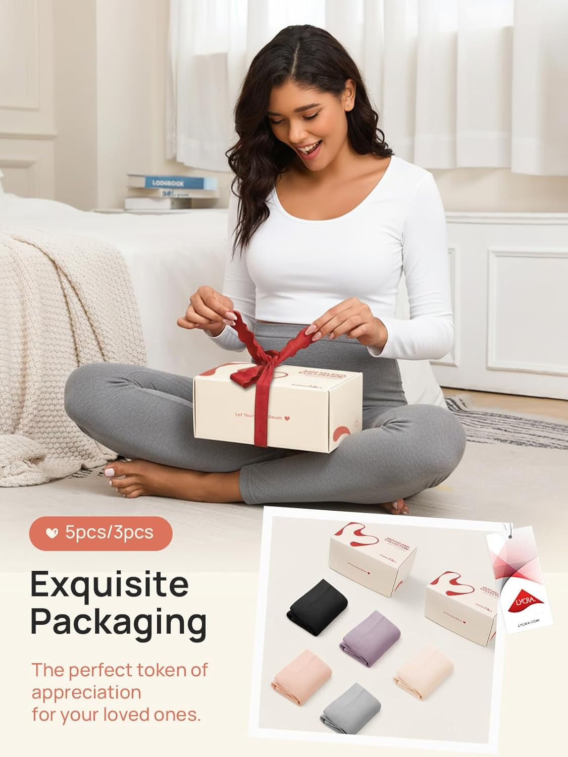 Summer Mae Maternity Underwear Soft Breathable High-Waist Pregnancy Seamless over Bump Panties for Women image number 4