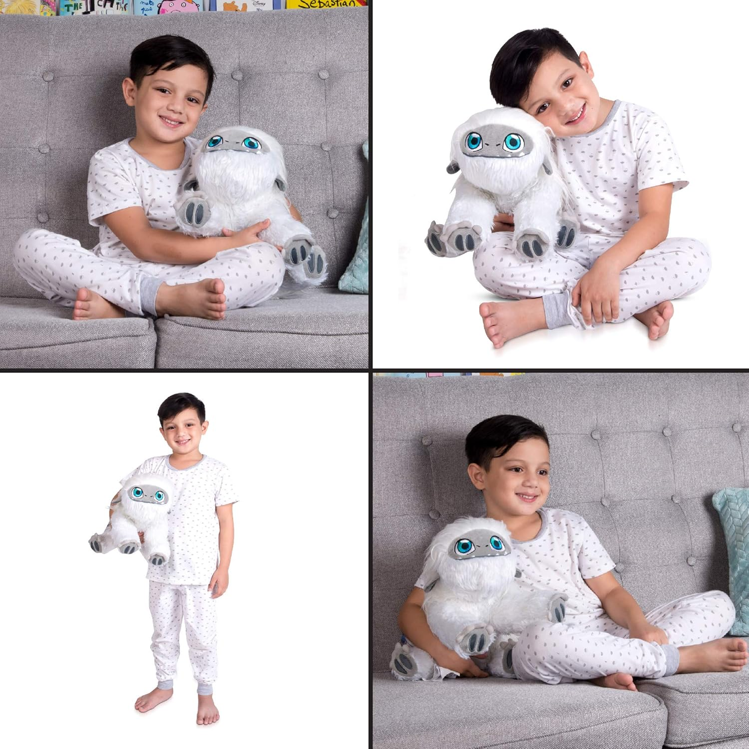 Franco Kids Bedding Super Soft Plush Snuggle Cuddle Pillow Abominable Yeti - Abominable Yeti image number 5
